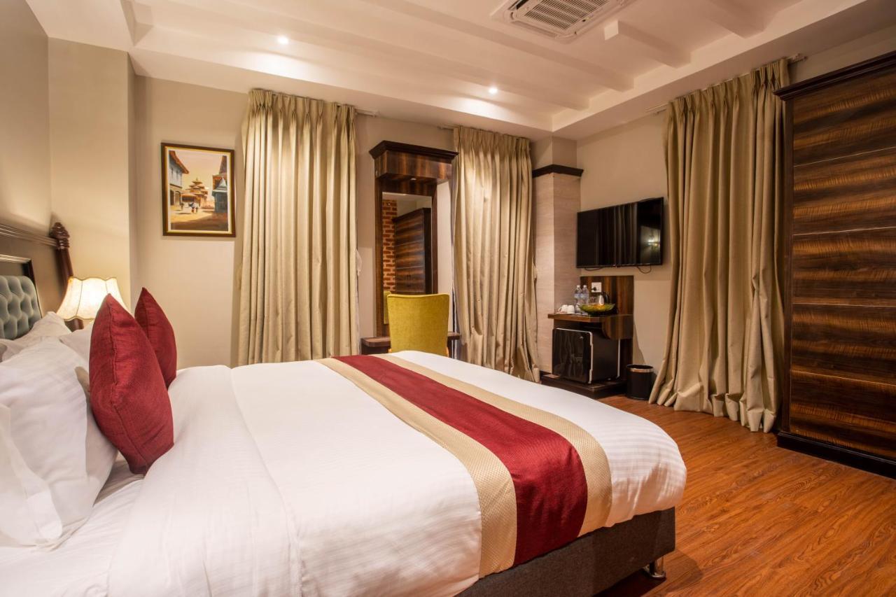 Hotel Pabera Heritage Boutique กาฐมาณฑุ ภายนอก รูปภาพ